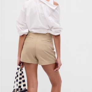 Linen Cotton Mini Skort